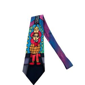 Knot Shop Mens Tie 100% SILK With Dad & Son
